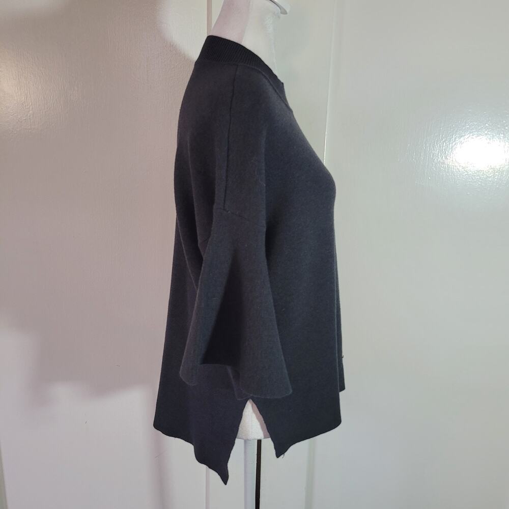 Sunday In Brooklyn Size S Flutter Sleeve Gray Wom… - image 3